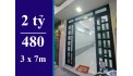 BÁN NHÀ HẺM TRẦN XUÂN SOẠN, TÂN HƯNG, QUẬN 7. DT: 3 X 7M, SHR. GIÁ 2 TỶ 480